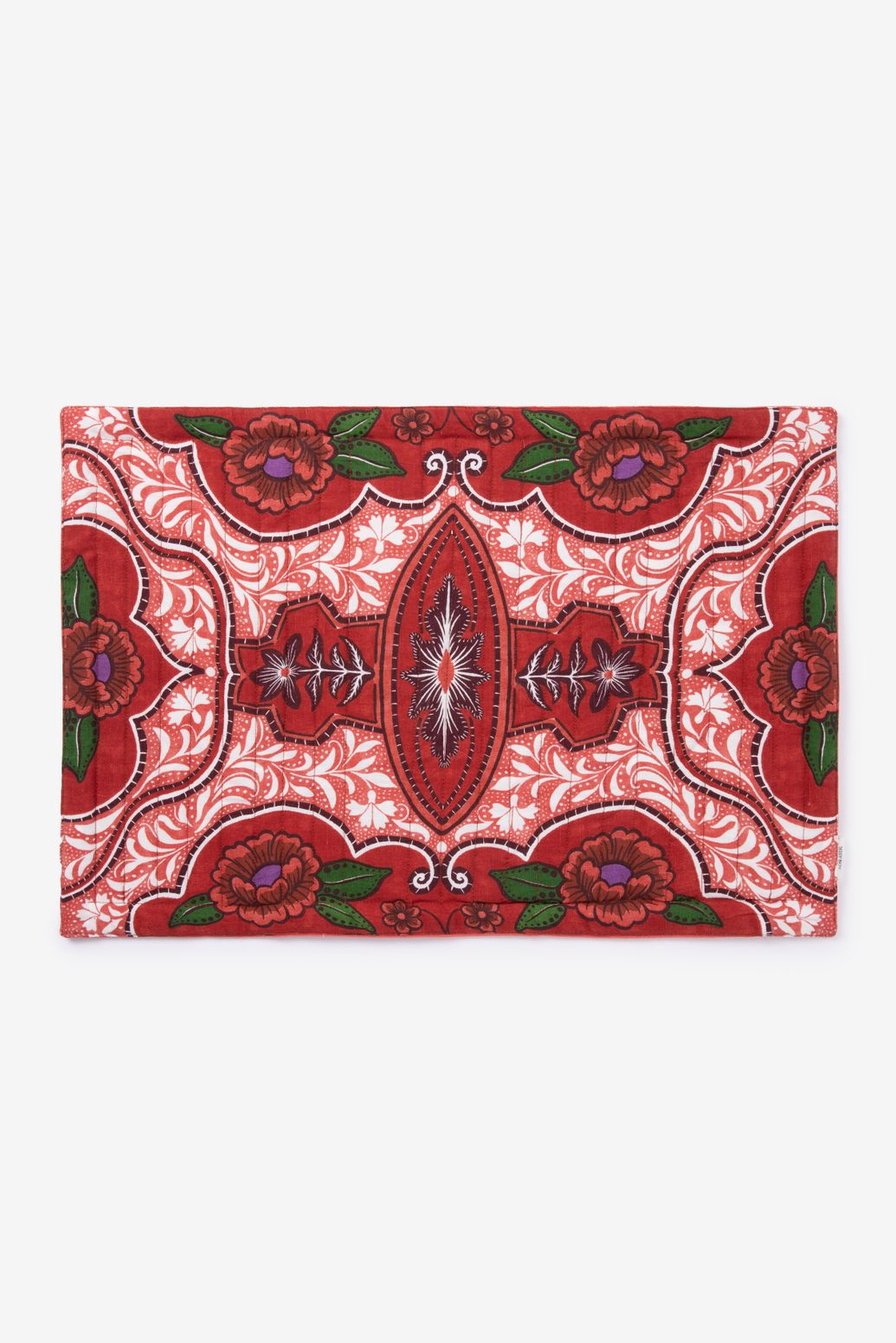 Multicolour placemat set met bloemenprint