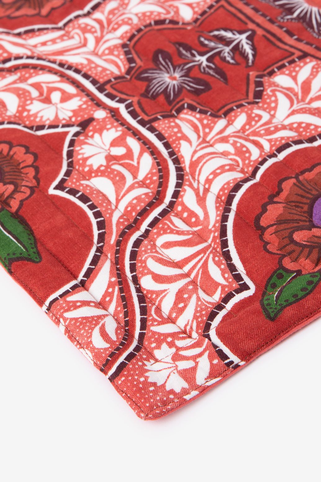 Multicolour placemat set met bloemenprint