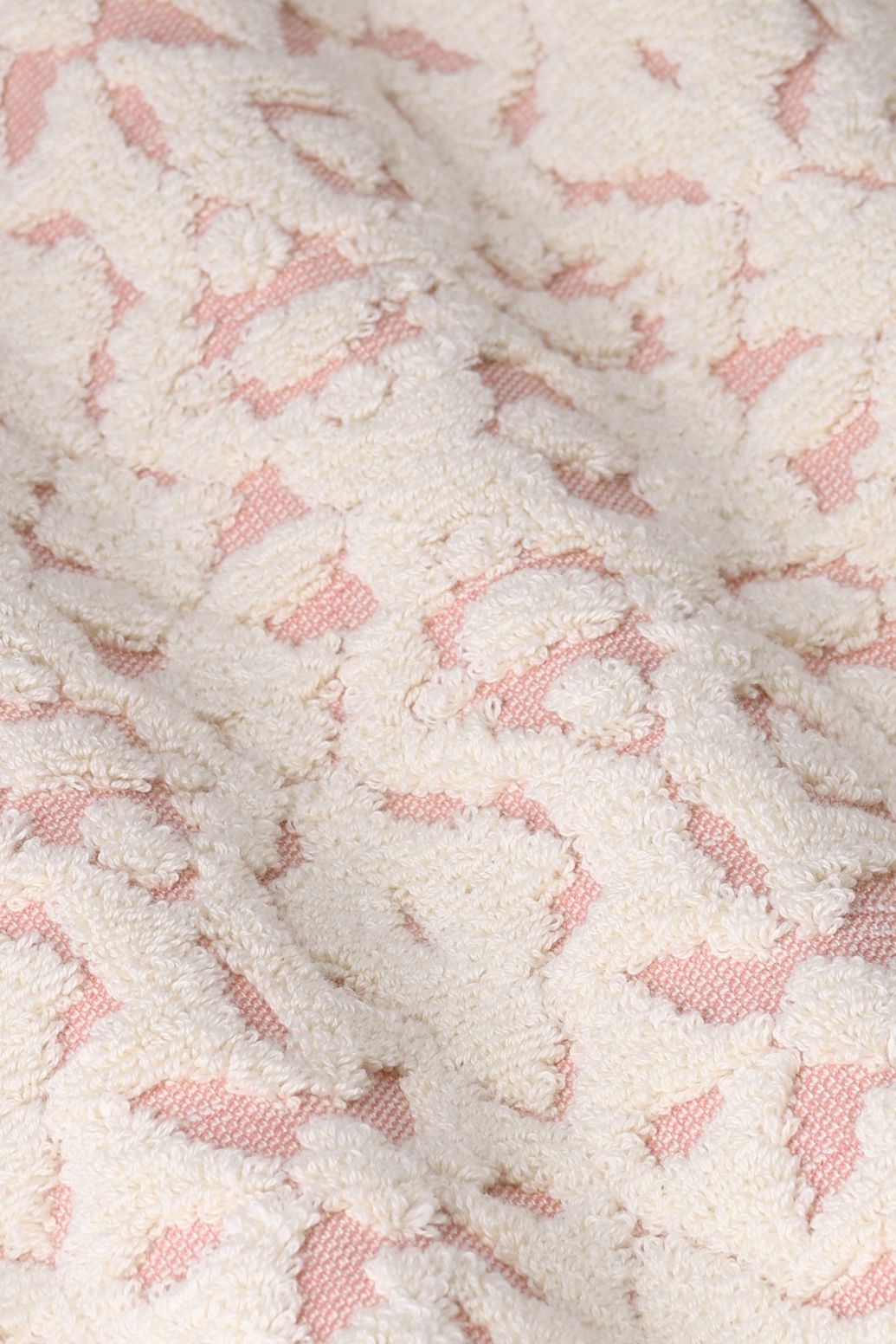 Roze velvet gastendoek