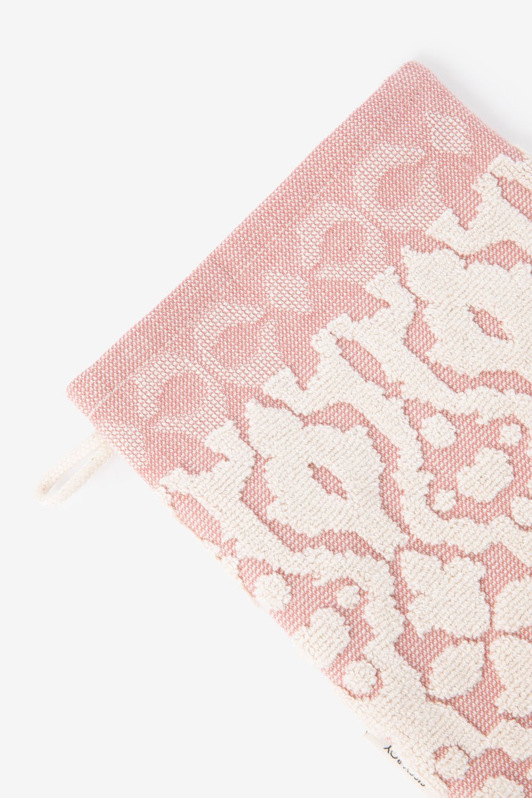 Roze velvet Dewdrop washand