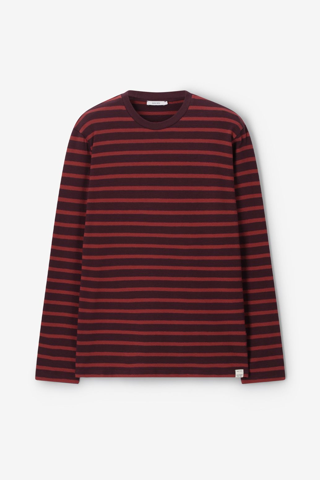 Rood gestreept T-shirt