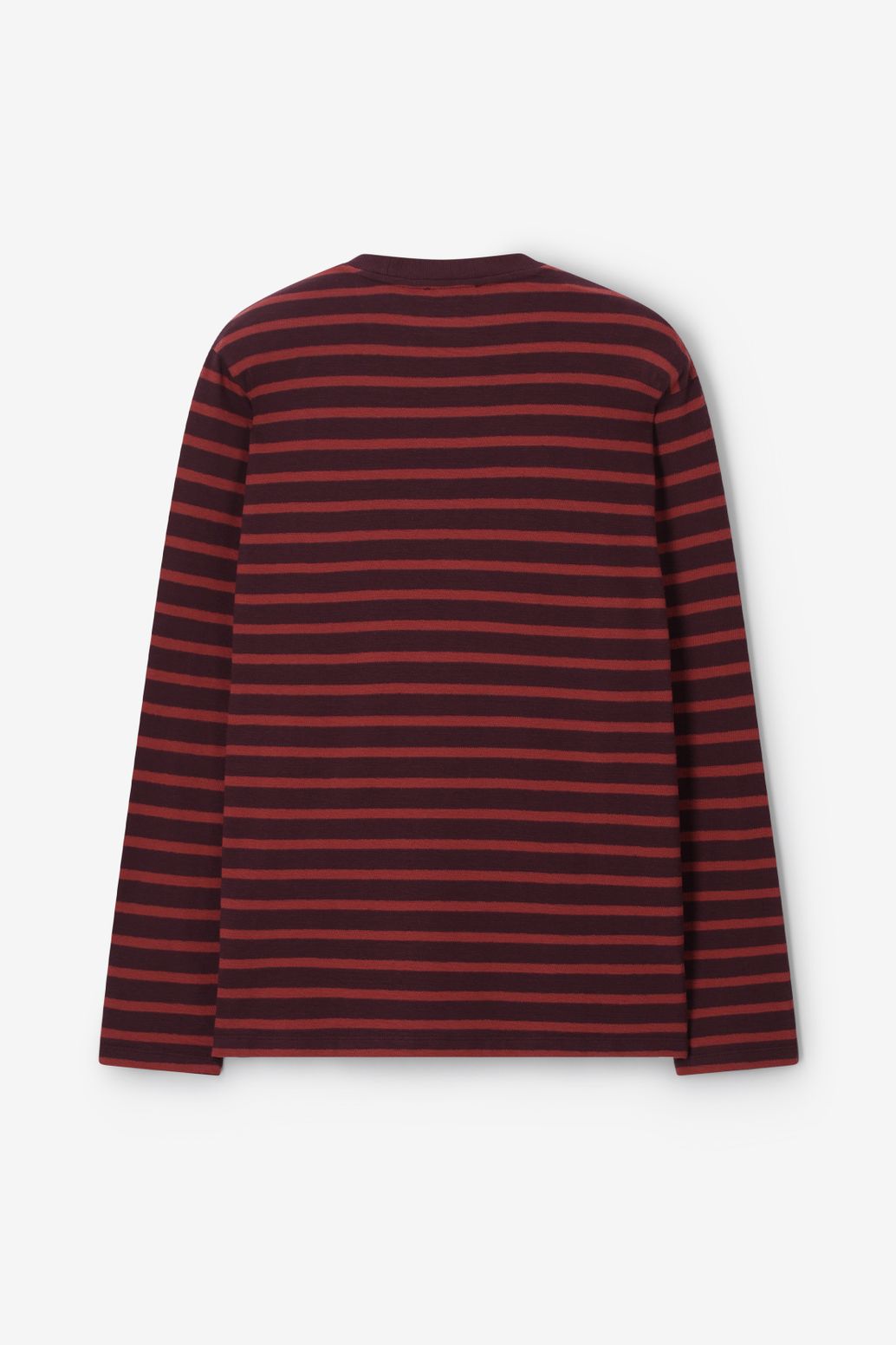 T-shirt rayé - rouge