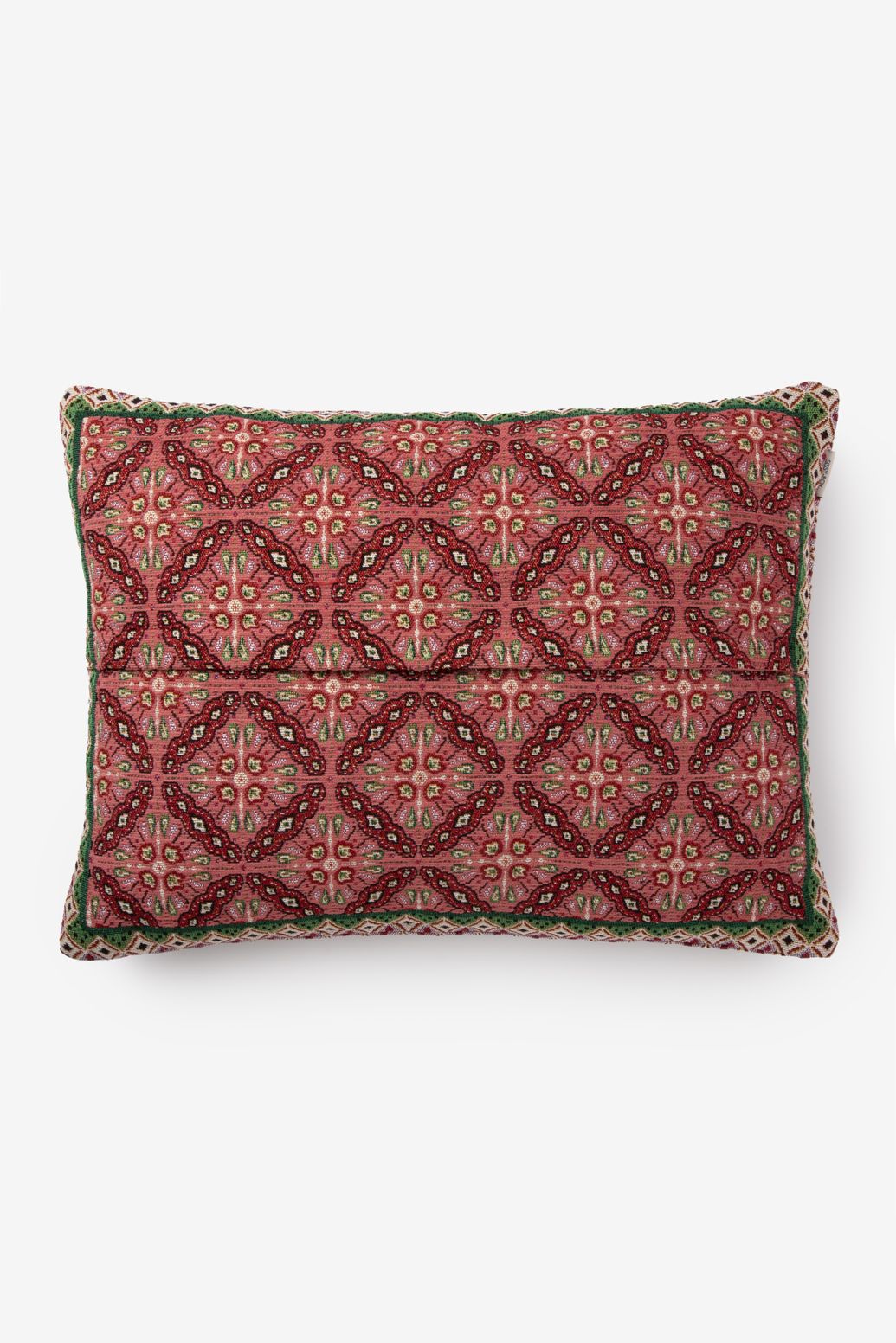 Coussin avec imprimé mosaïque - multicolore