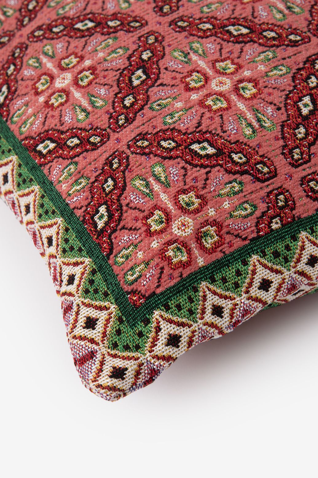 Coussin avec imprimé mosaïque - multicolore