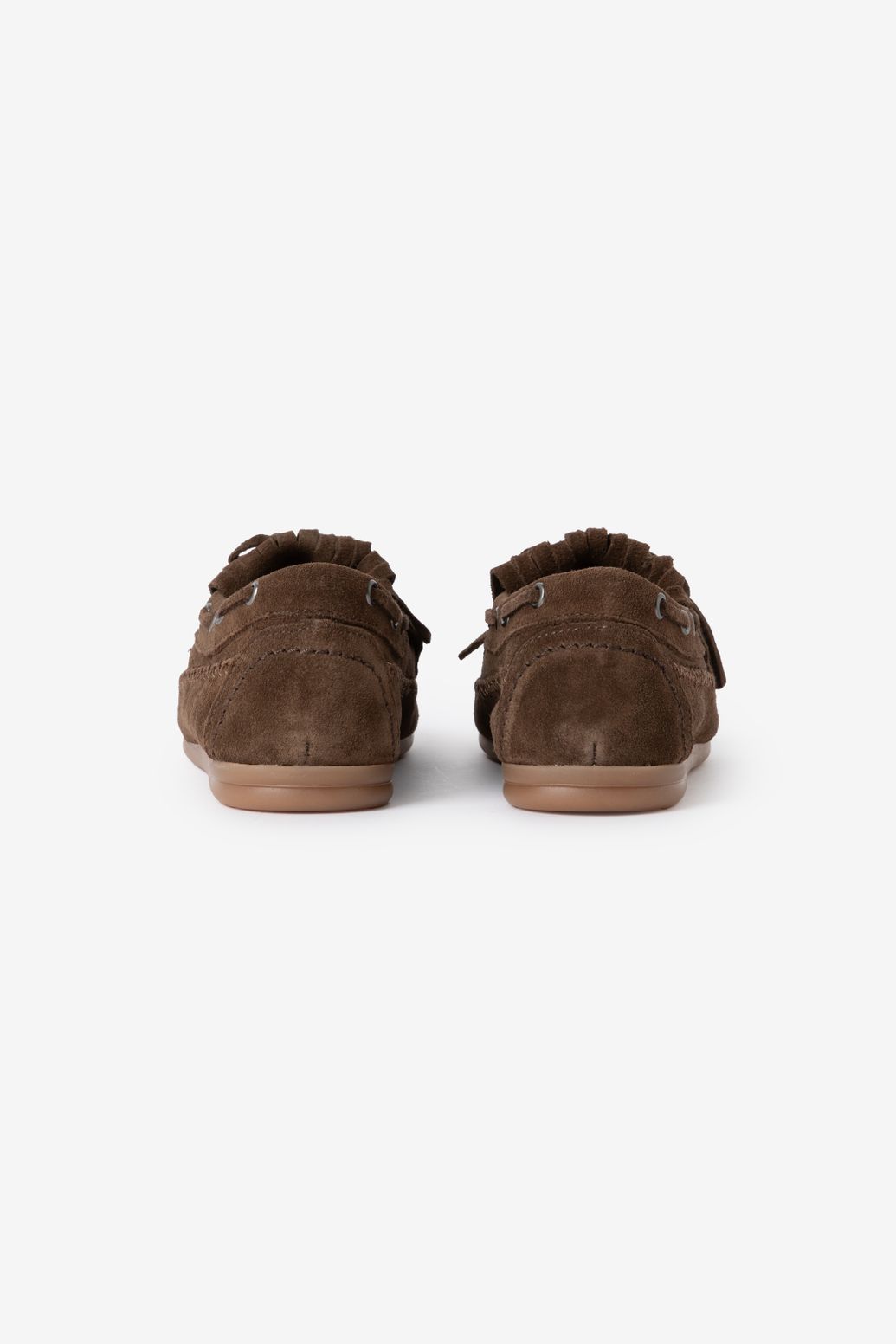 Donkerbruine loafers met tassles