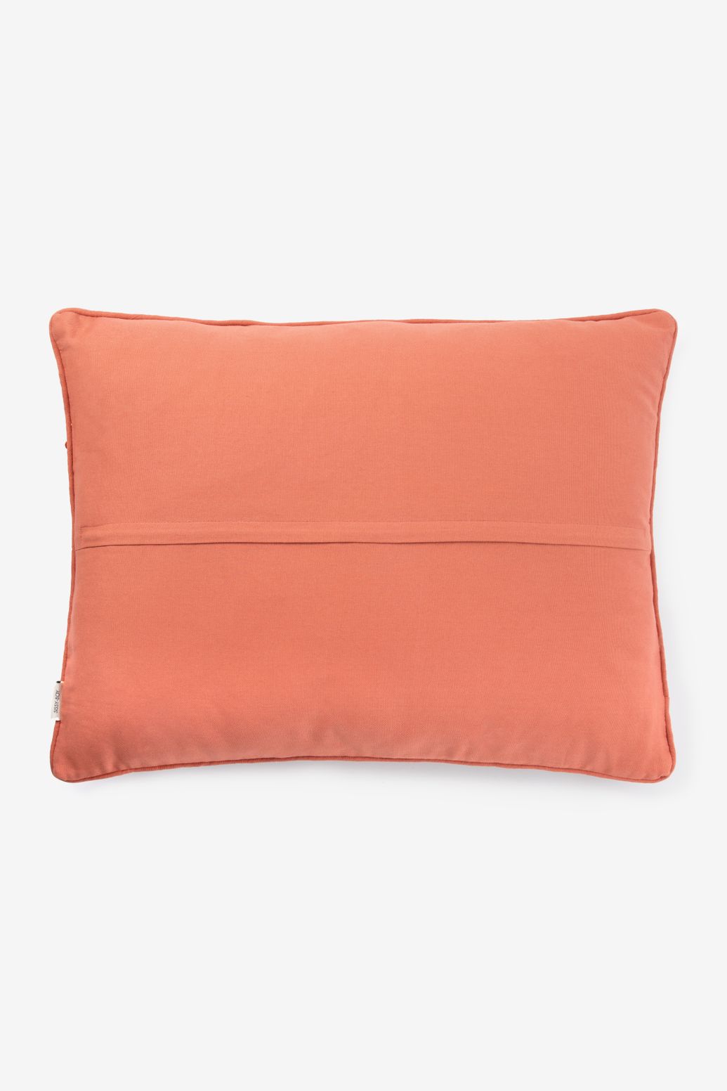 Multicolour kussen met borduursel