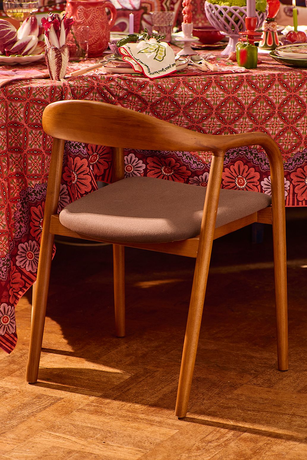 Nappe avec imprimé mosaïque (140x220 cm) - multicolore