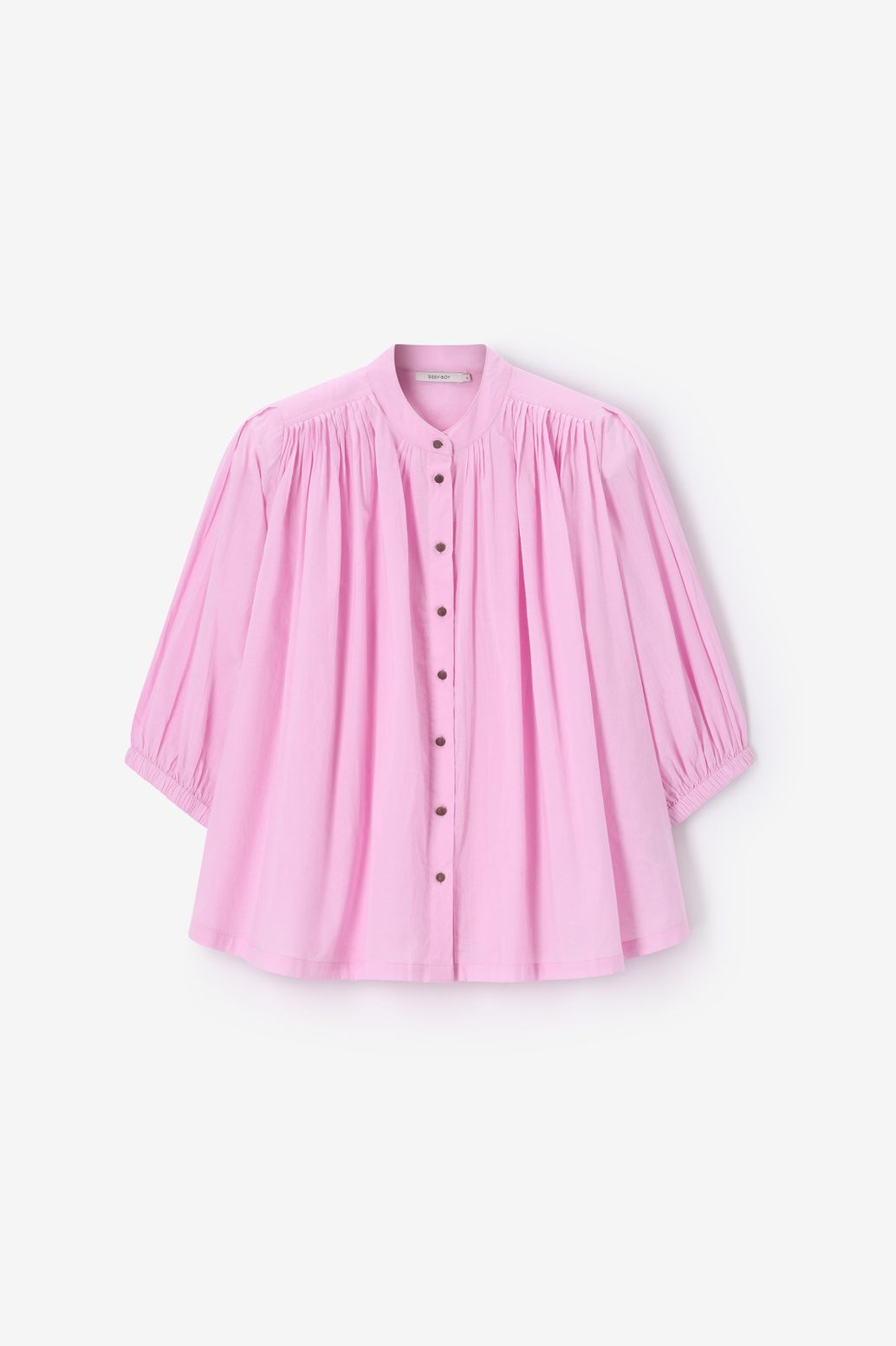 Lichtroze blouse