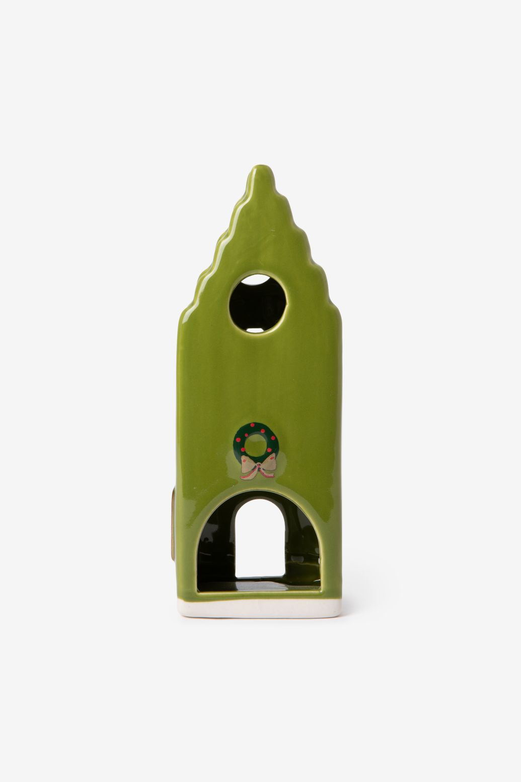 Photophore magasin de fleurs - vert