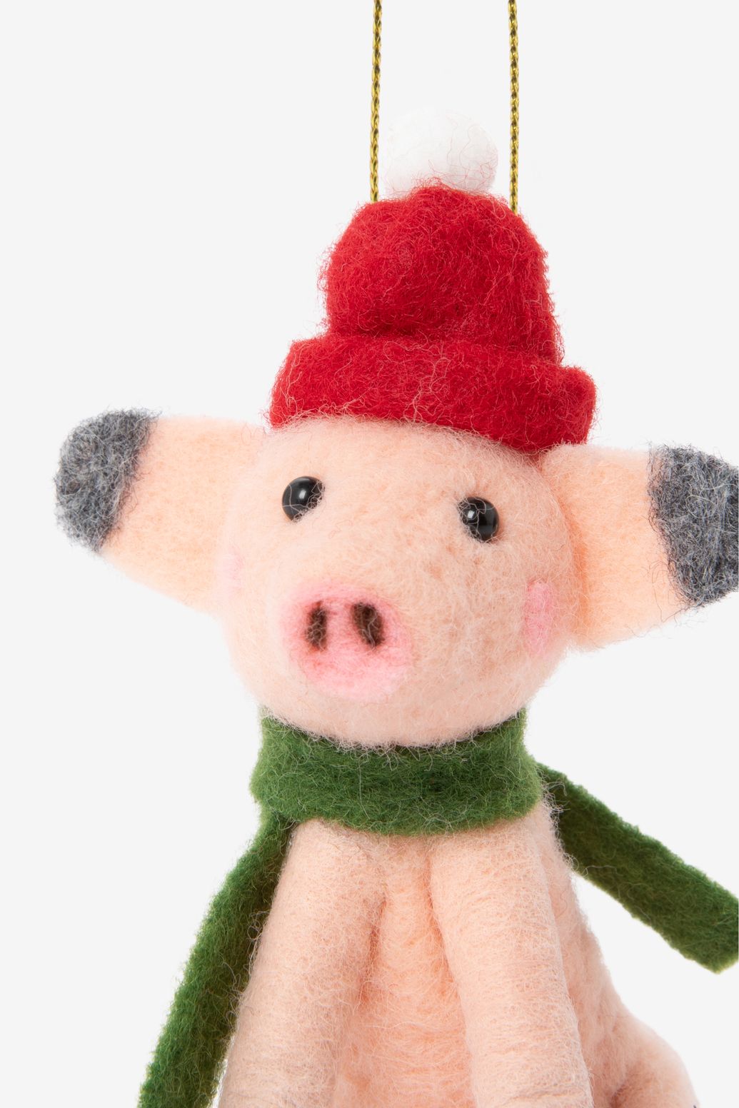 Suspension de Noël cochon