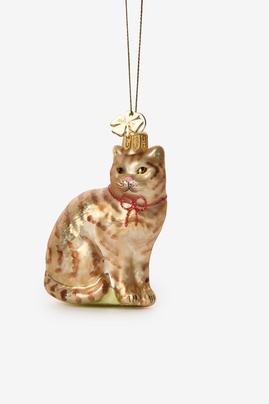 Kerst ornament kat