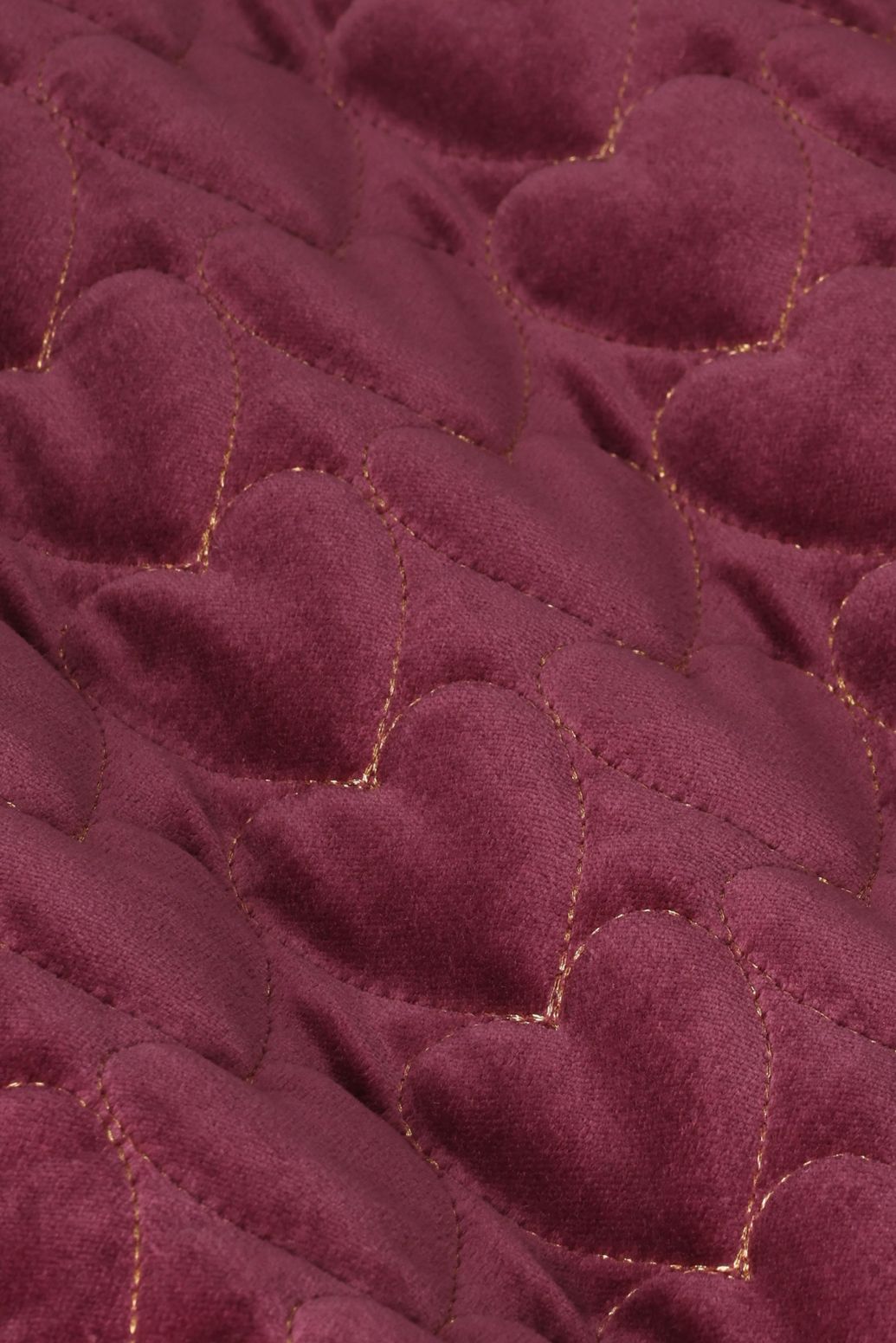 Gilet sans manches en velours - rouge foncé