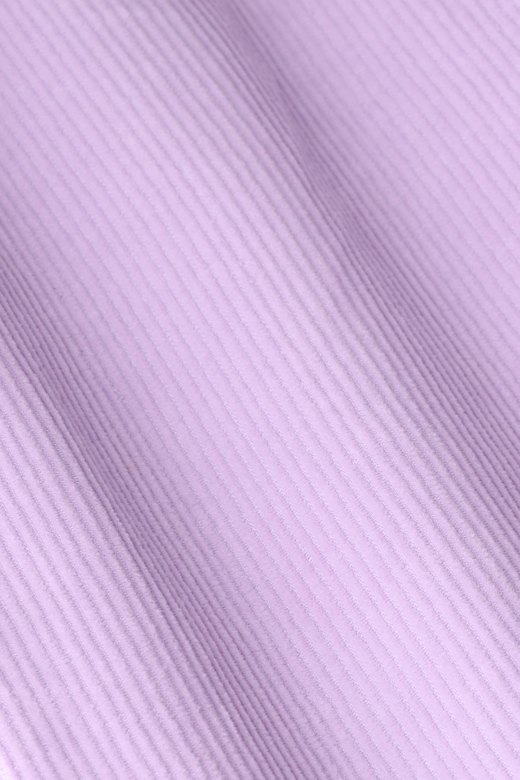 Lichtpaarse corduroy high waist wide leg broek