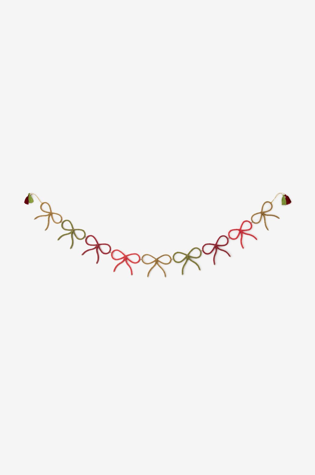 Guirlande de Noël perles - multicolore