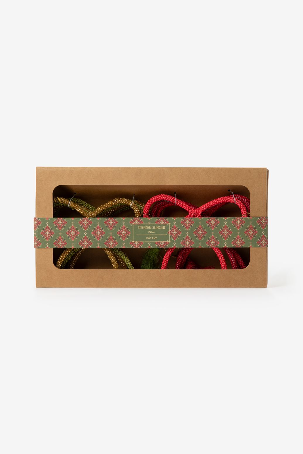 Guirlande de Noël perles - multicolore
