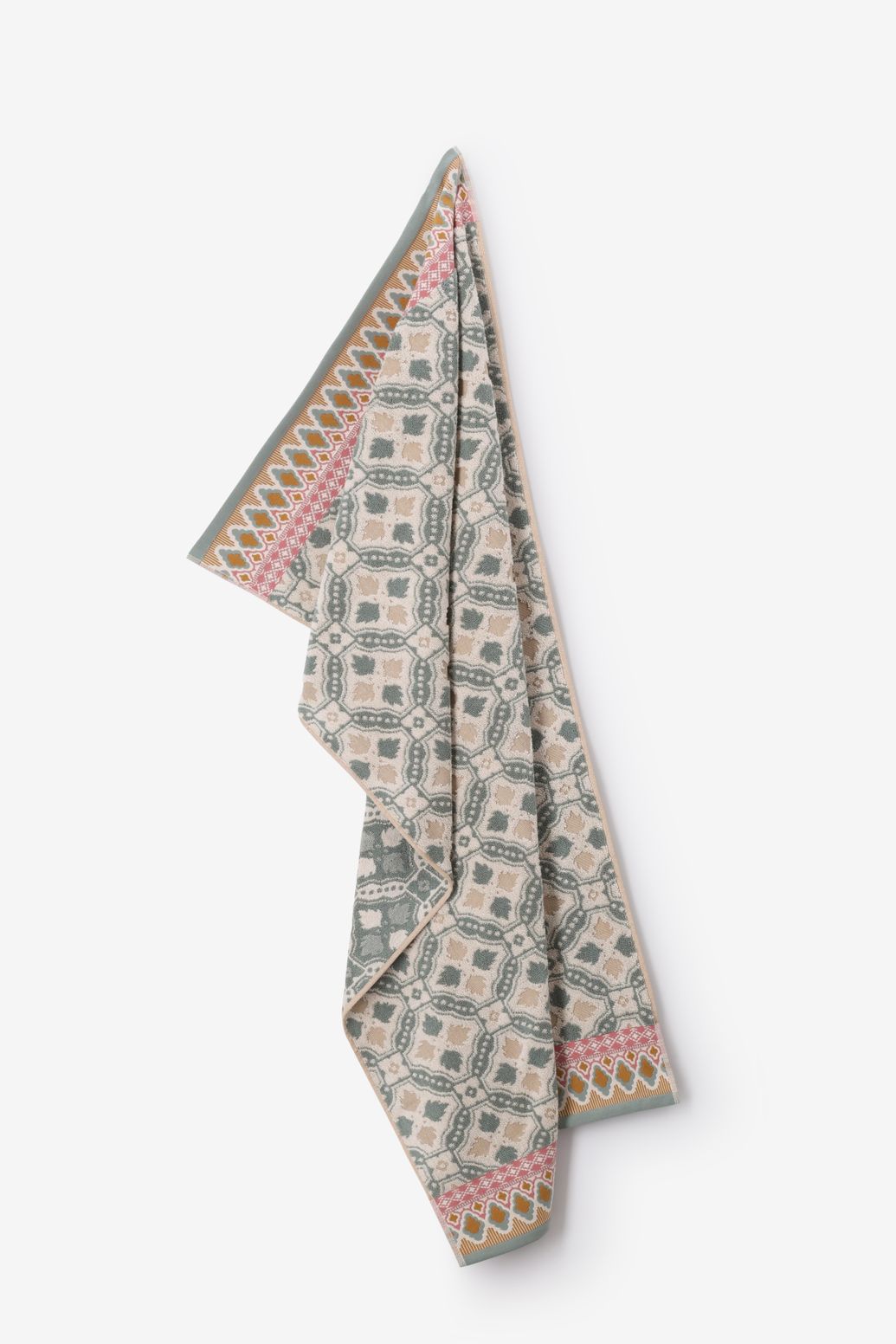 Groene sevilla handdoek