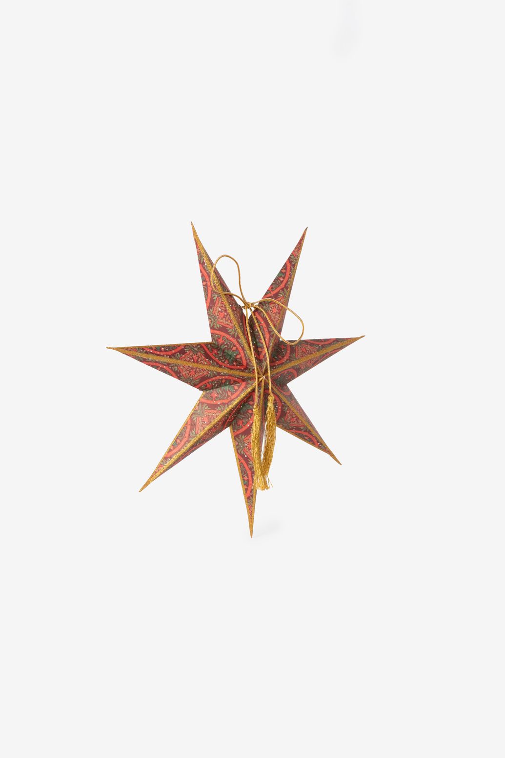 Petite étoile de Noël avec éclairage LED - multicolore