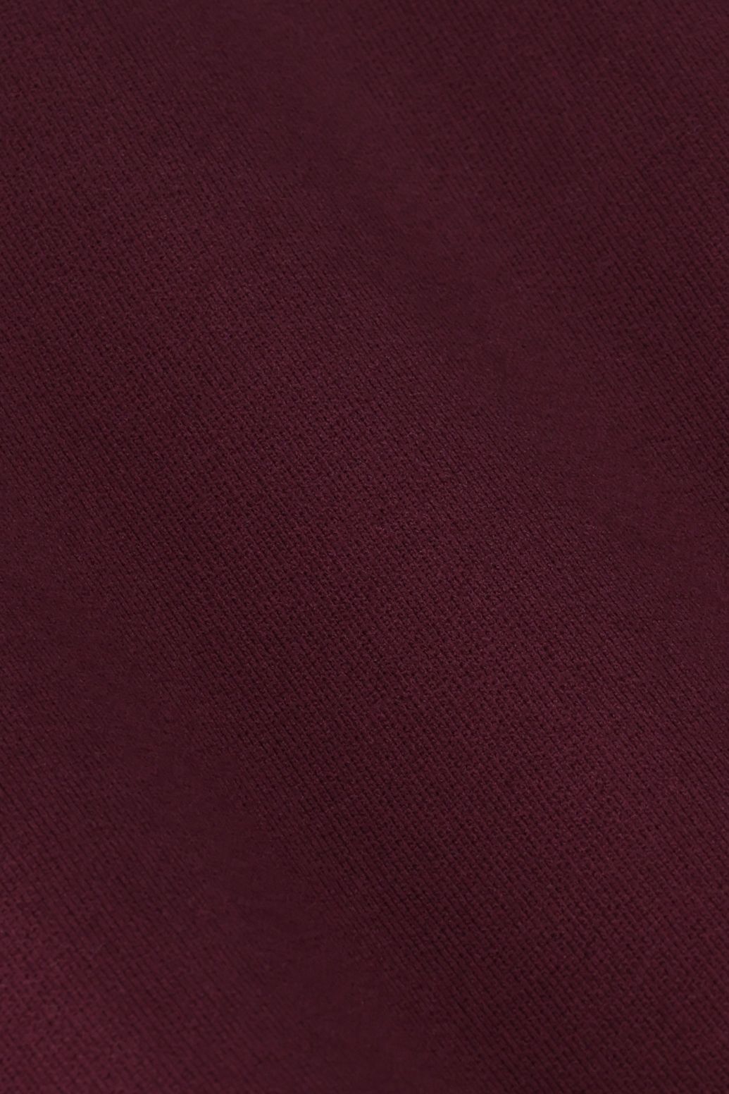 Sweat avec imprimé smiley - rouge foncé