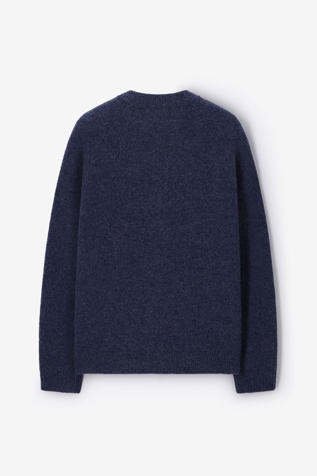 Donkerblauw wol vest