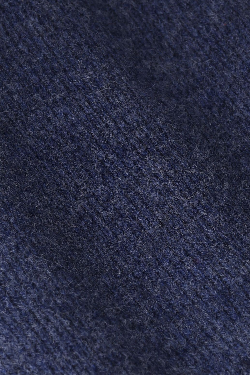 Donkerblauw wol vest