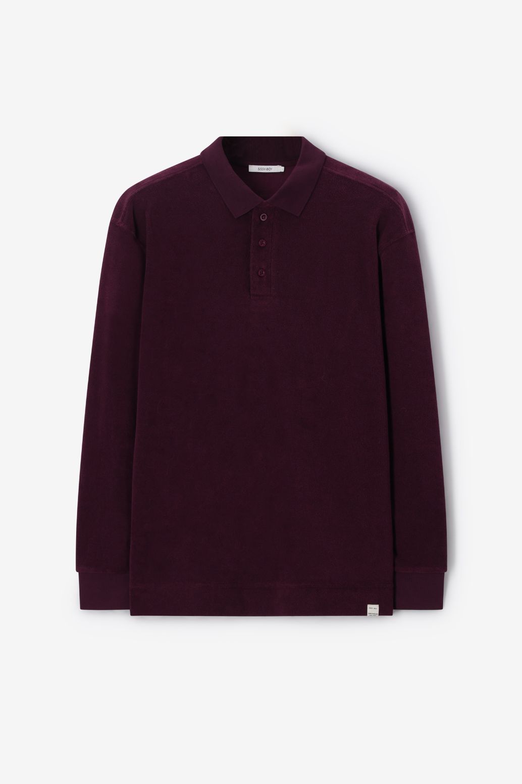 Pull polo - rouge foncé