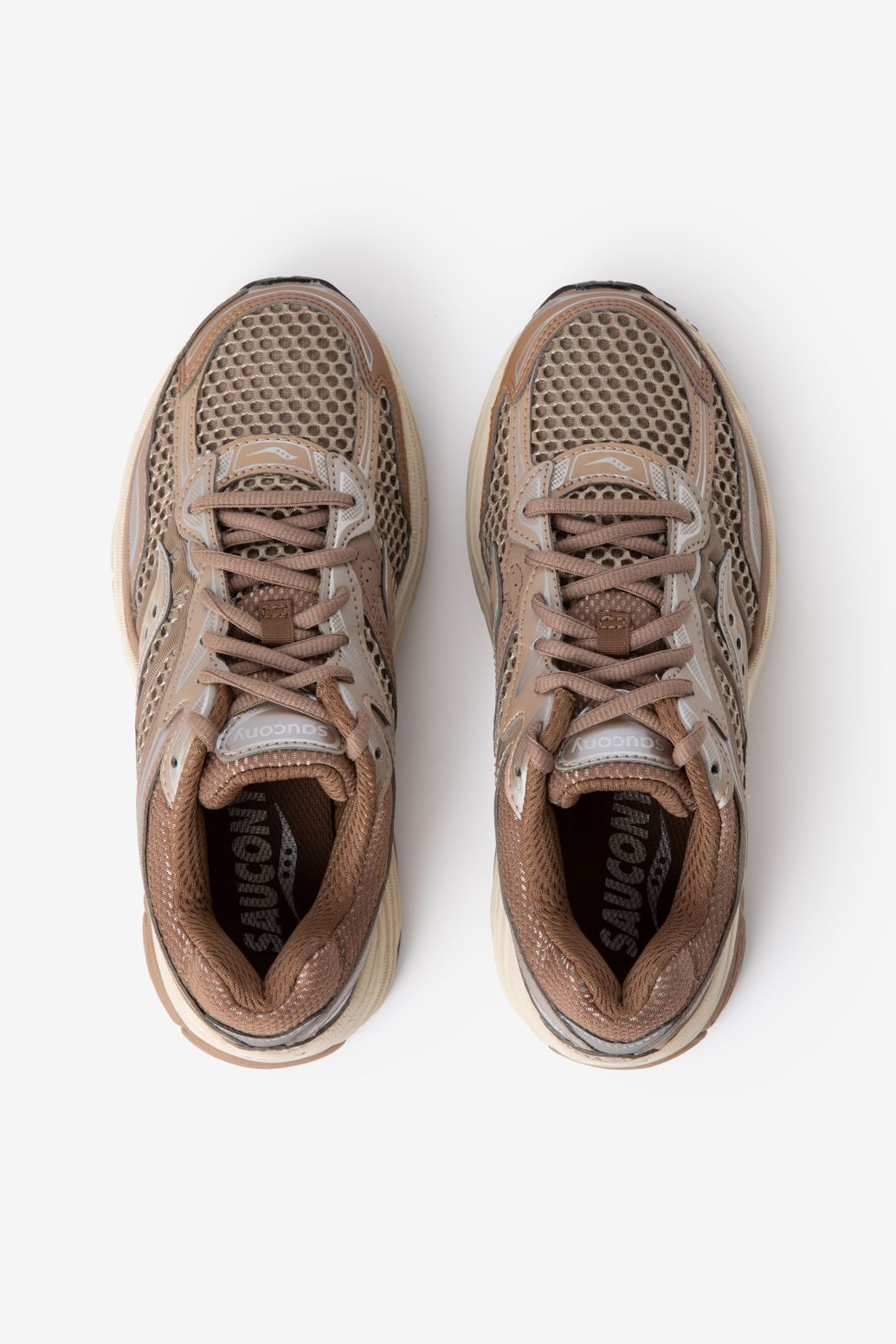 Saucony Baskets progrid omni 9 - marron clair