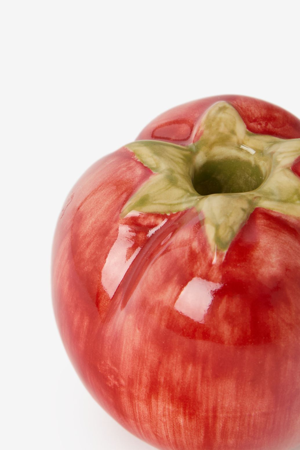 Kerzenhalter Tomate - rot