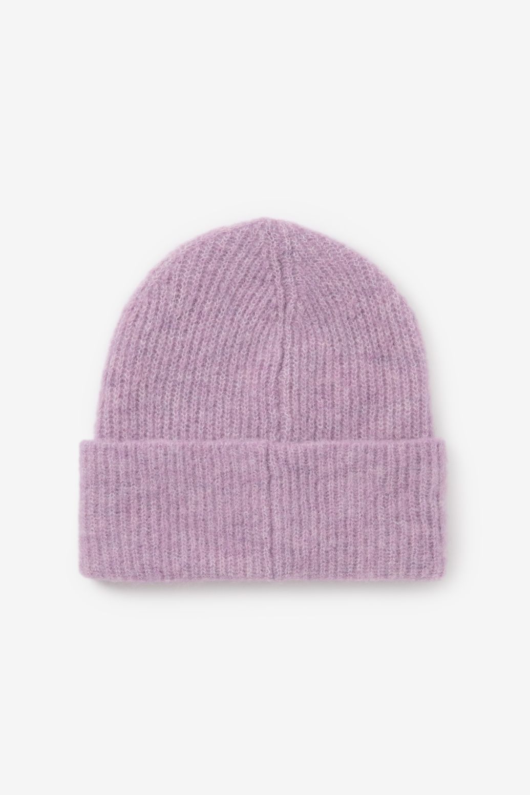 Bonnet en laine - violet