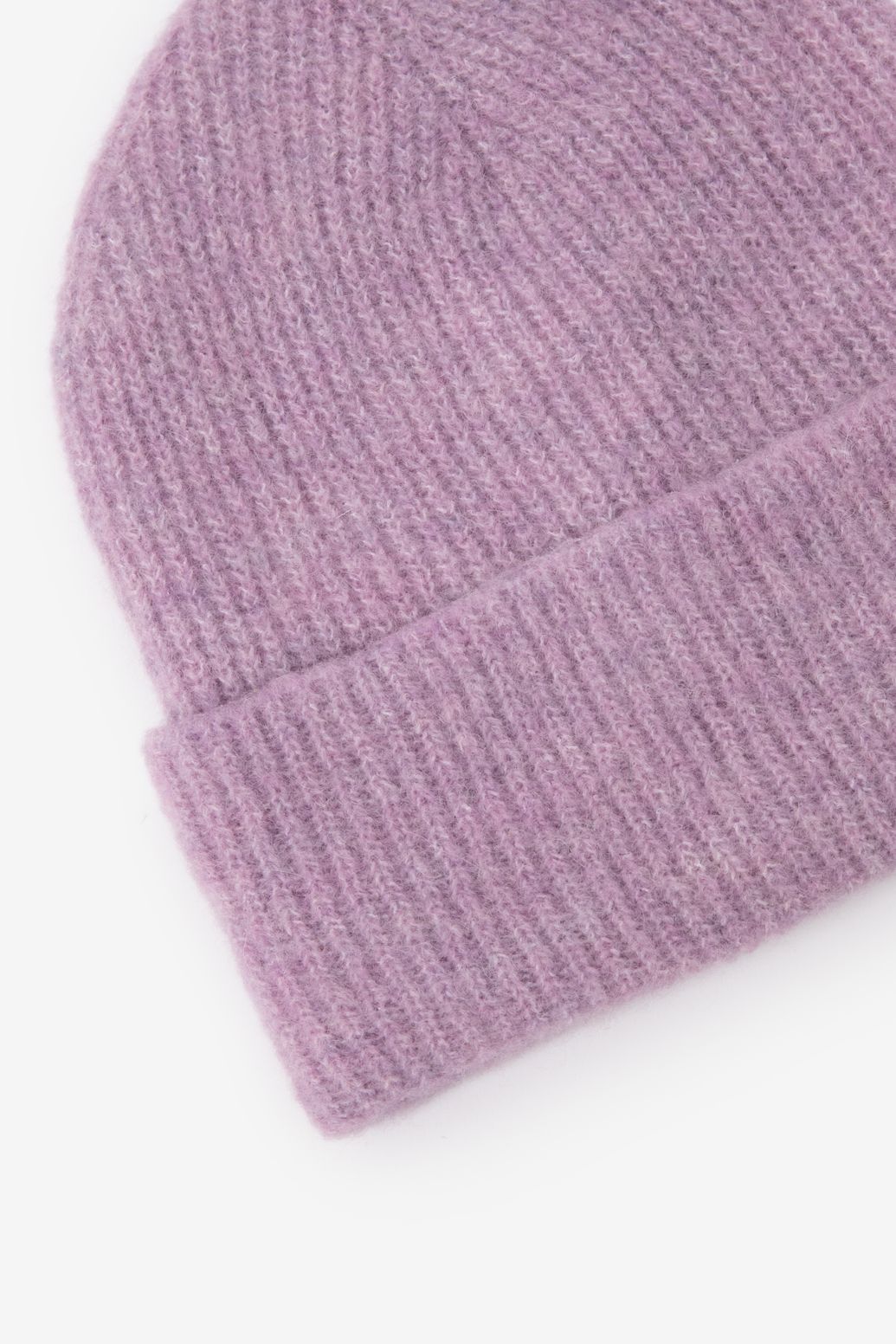 Bonnet en laine - violet