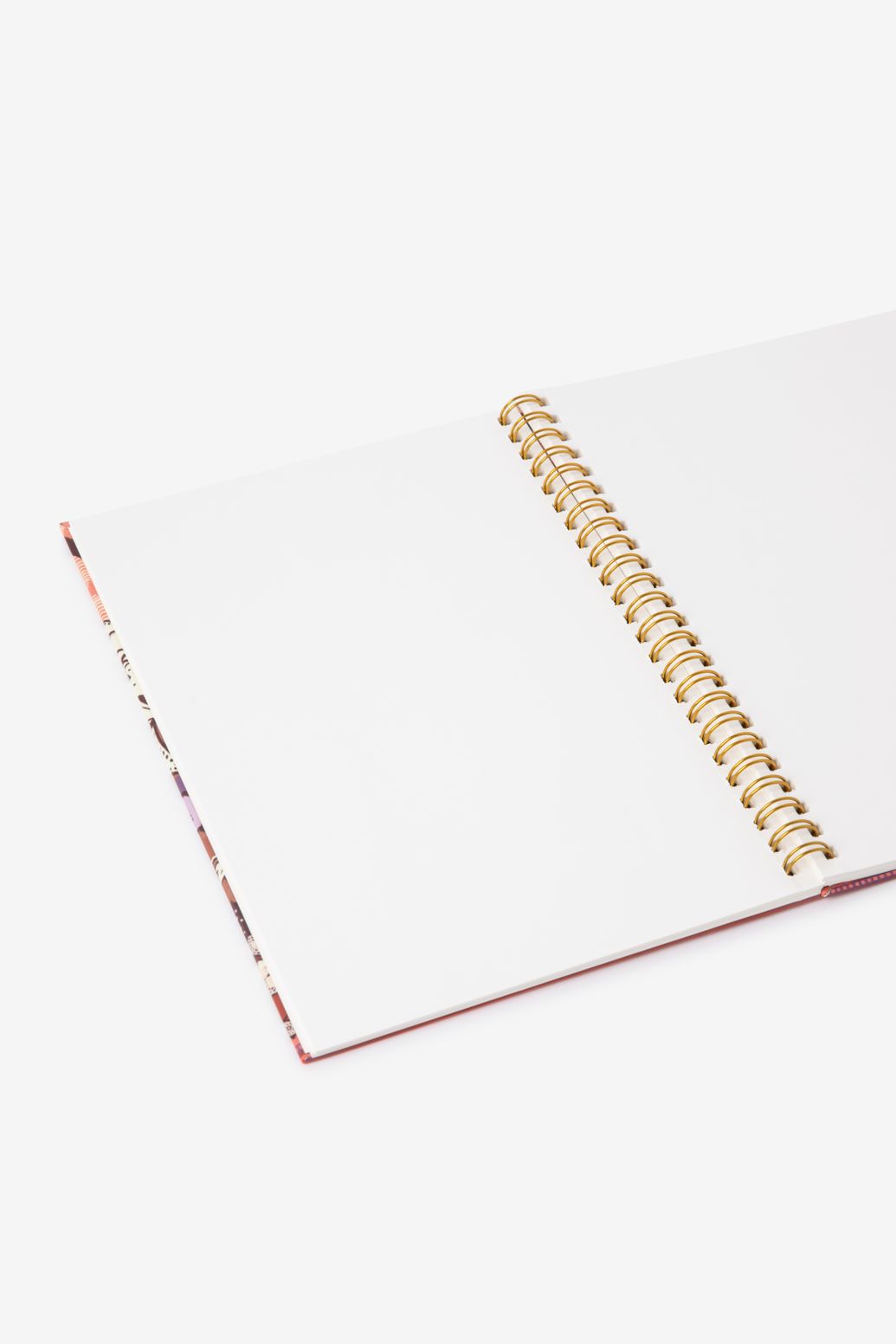 Carnet A5 avec imprimé fleuri - multicolore