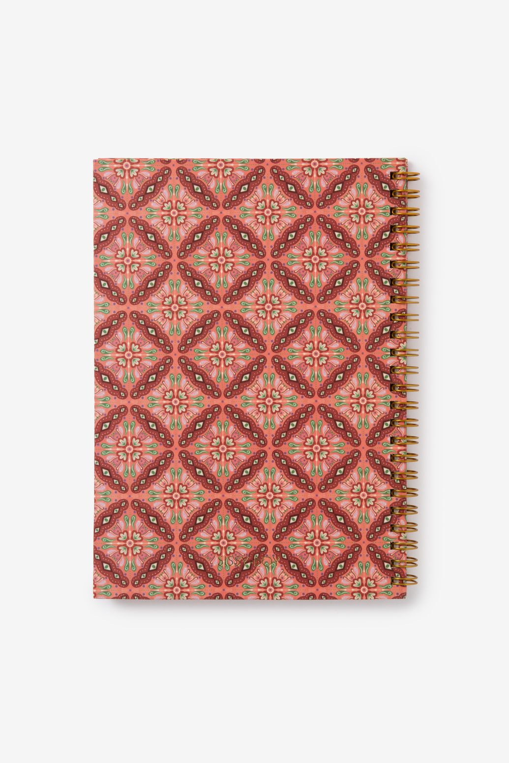 Carnet A5 avec imprimé mosaïque - multicolore