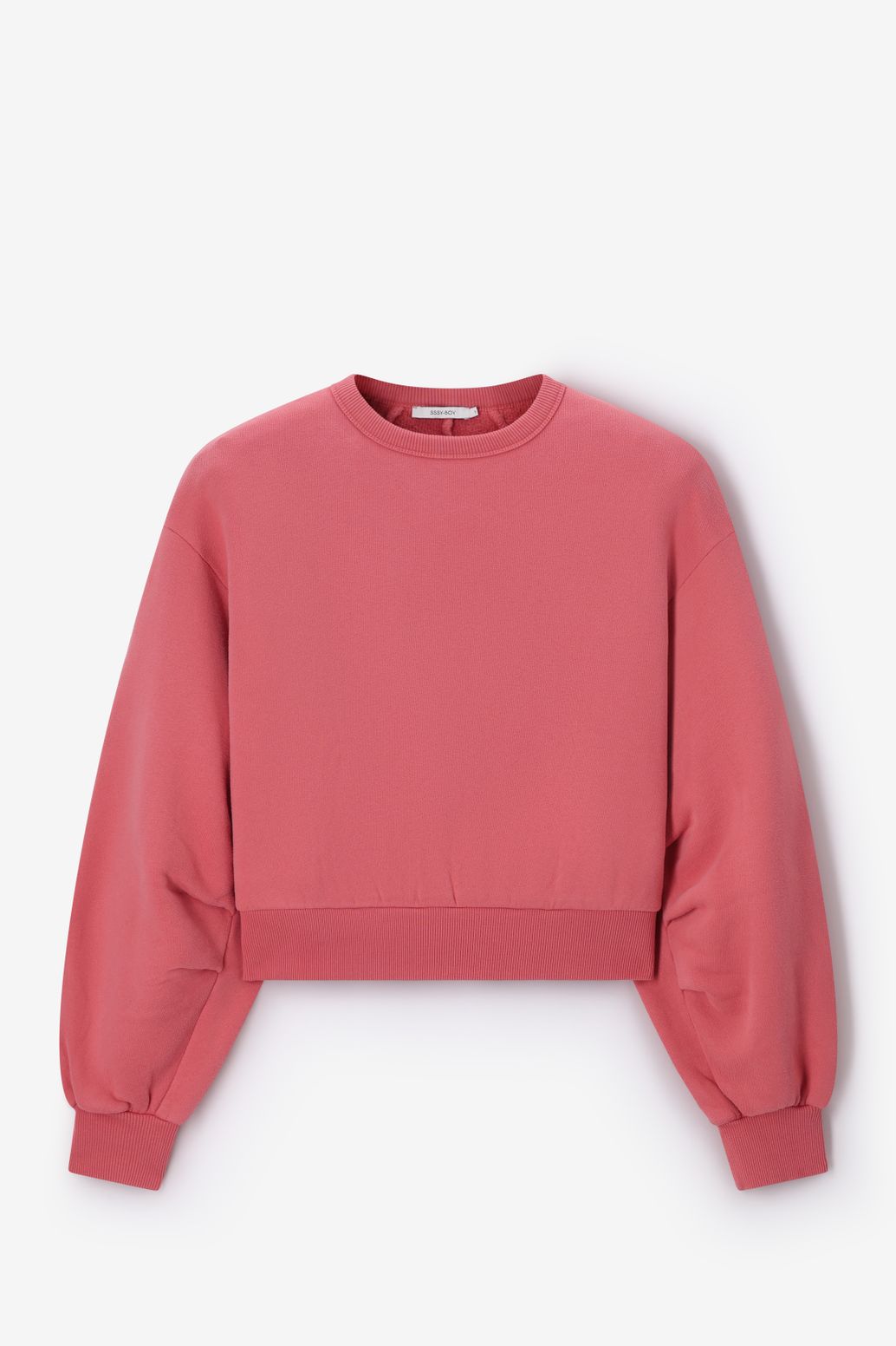 Oversize-Sweater - dunkelrosa
