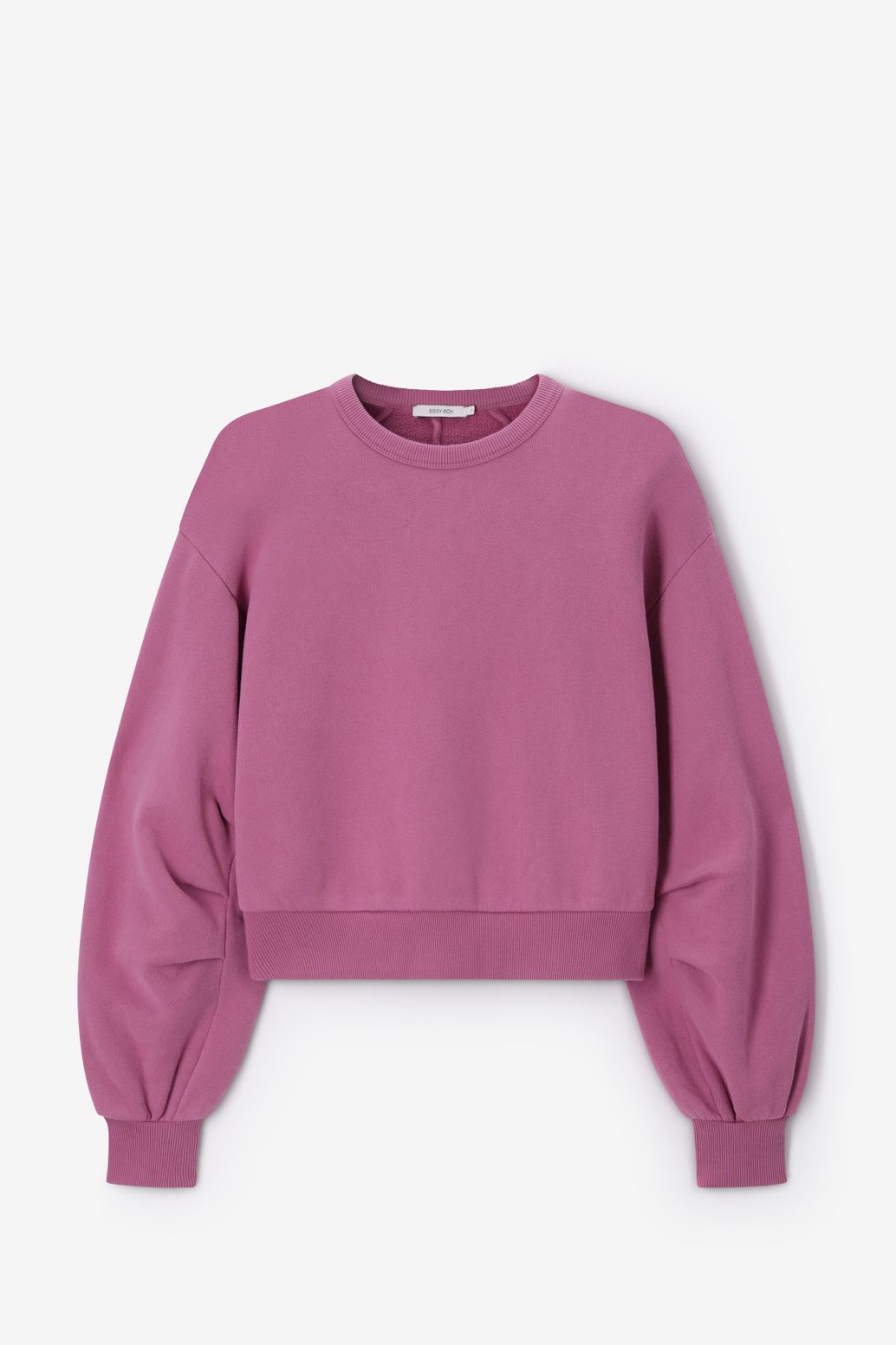 Donkerpaarse oversized sweater