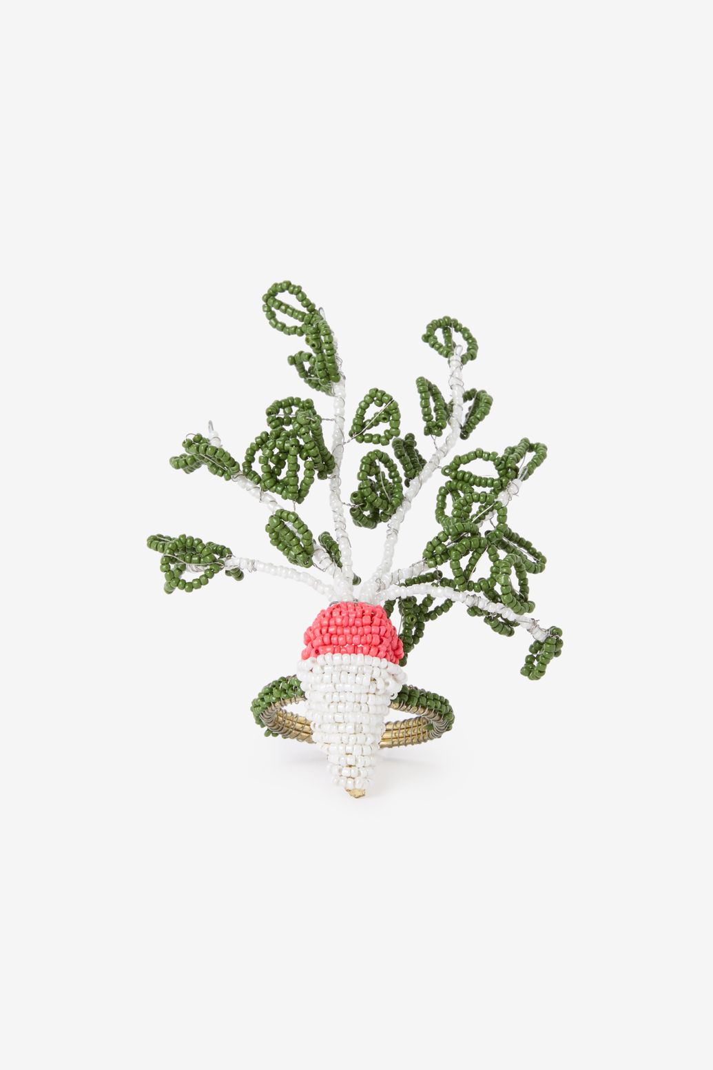 Rond de serviette radis - multicolore