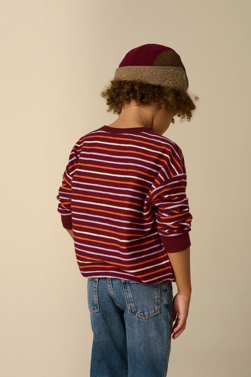 Multicolour gestreepte longsleeve