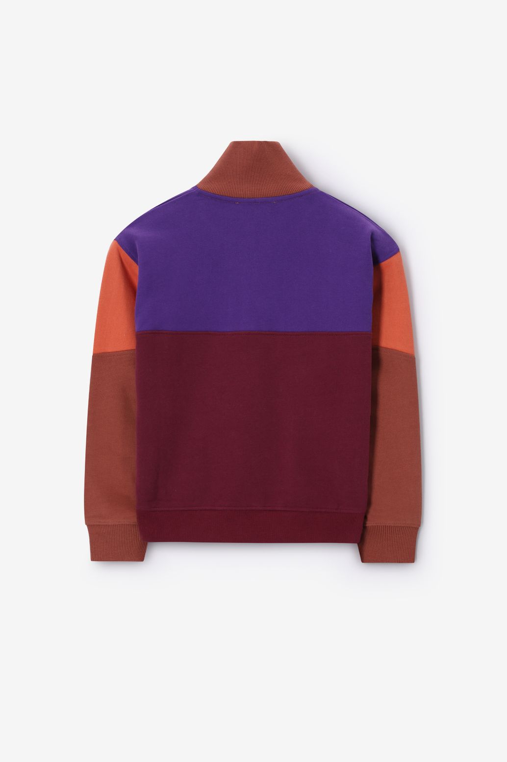 Sweat avec motif color block - multicolore