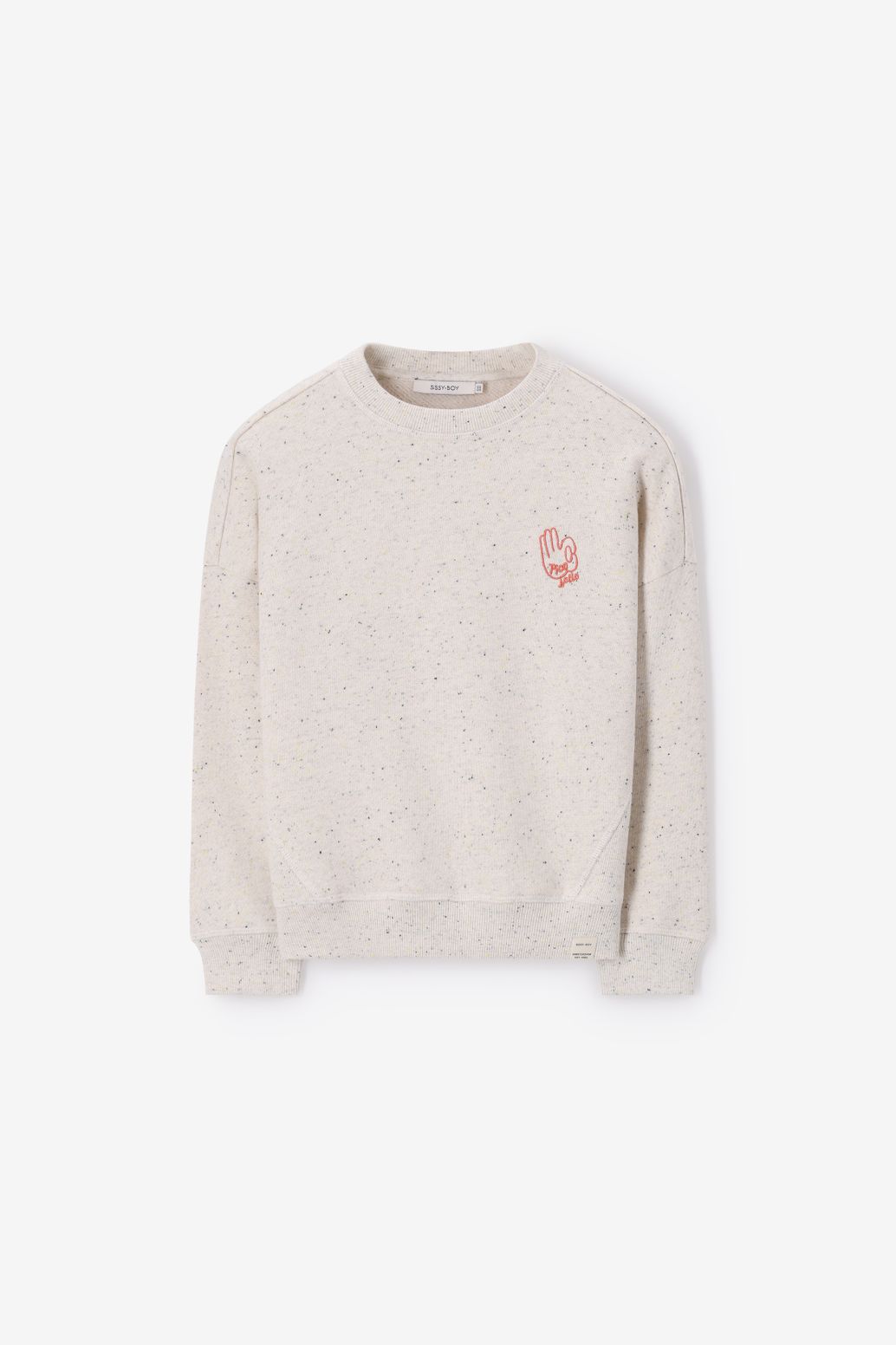 Sweat avec illustration - gris