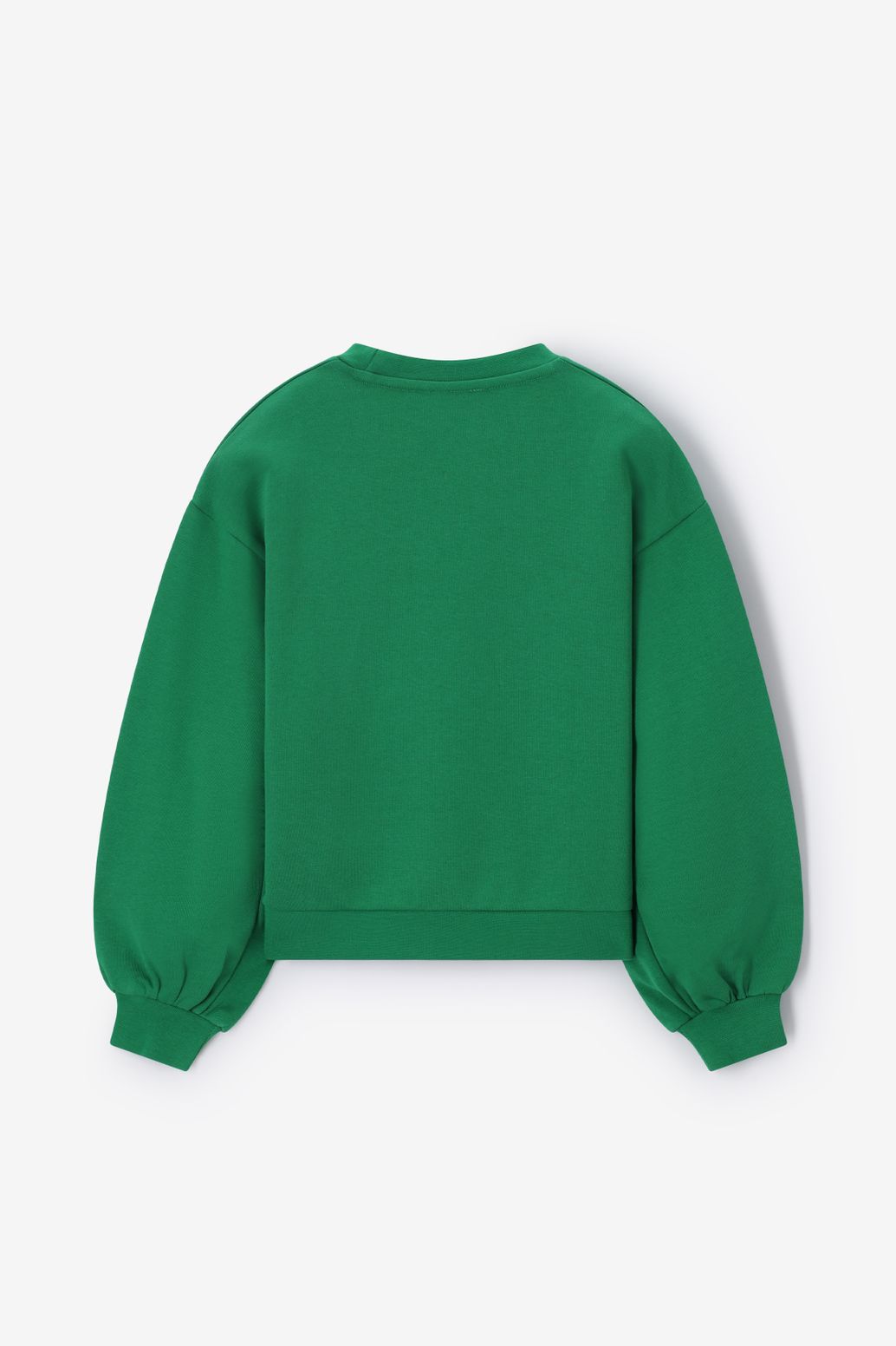 Groene sweater met smiley
