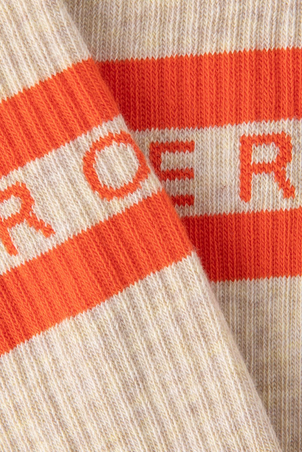 Heroes on Socks Socken mit Streifen - orange