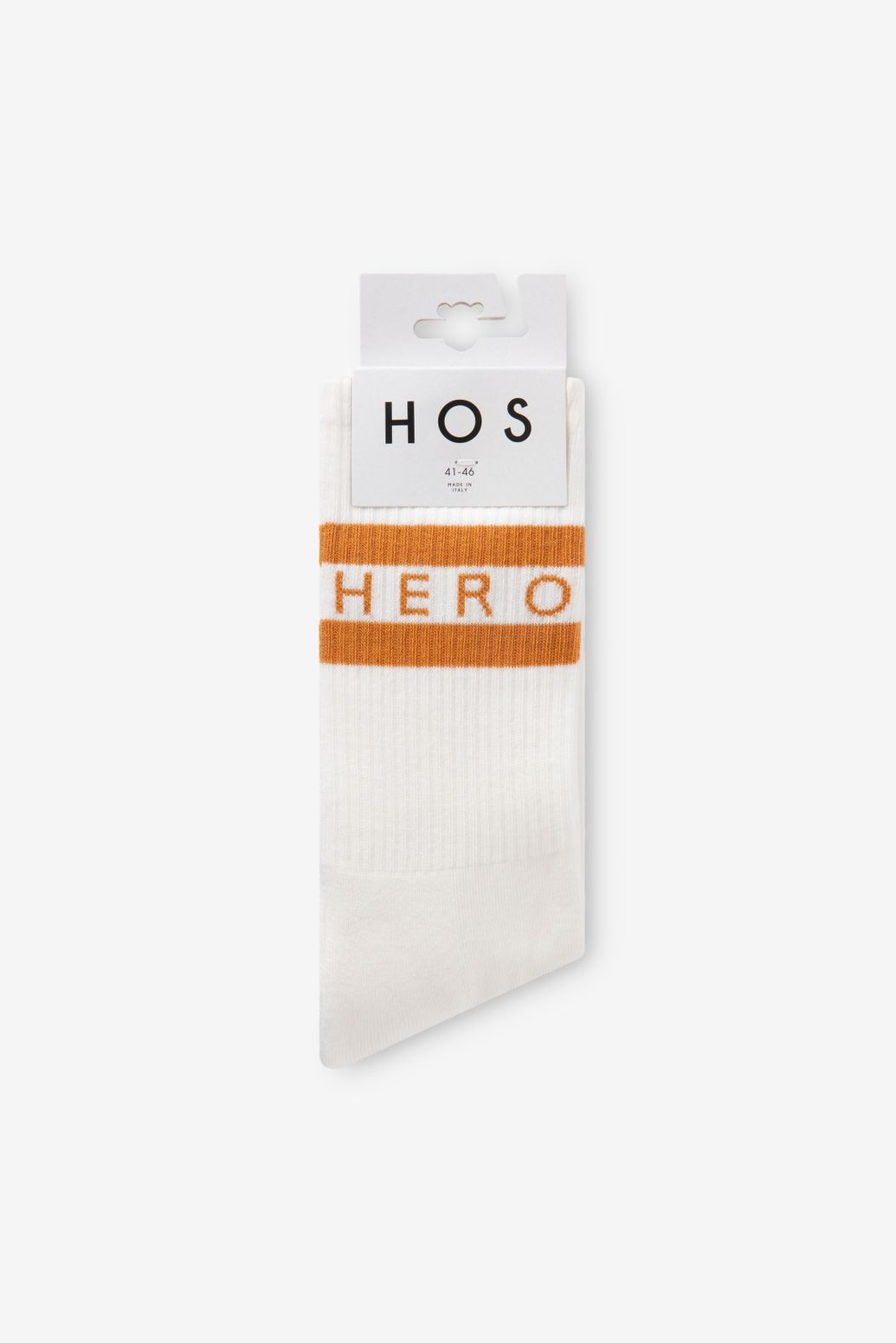 Heroes on Socks witte sokken met strepen