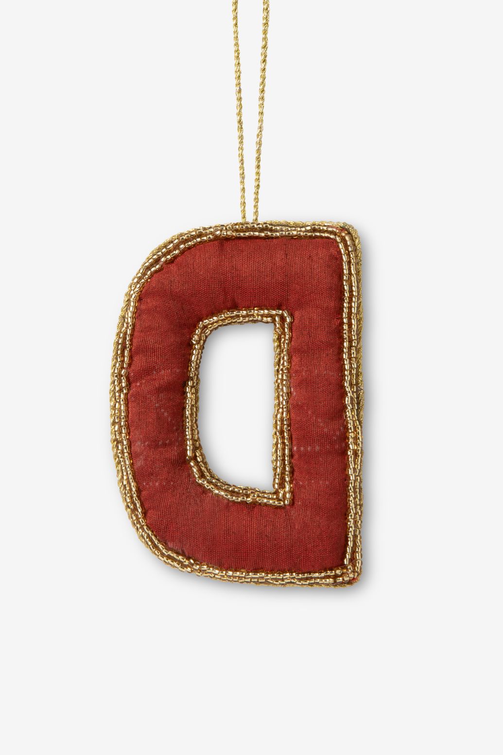Kersthanger letter D
