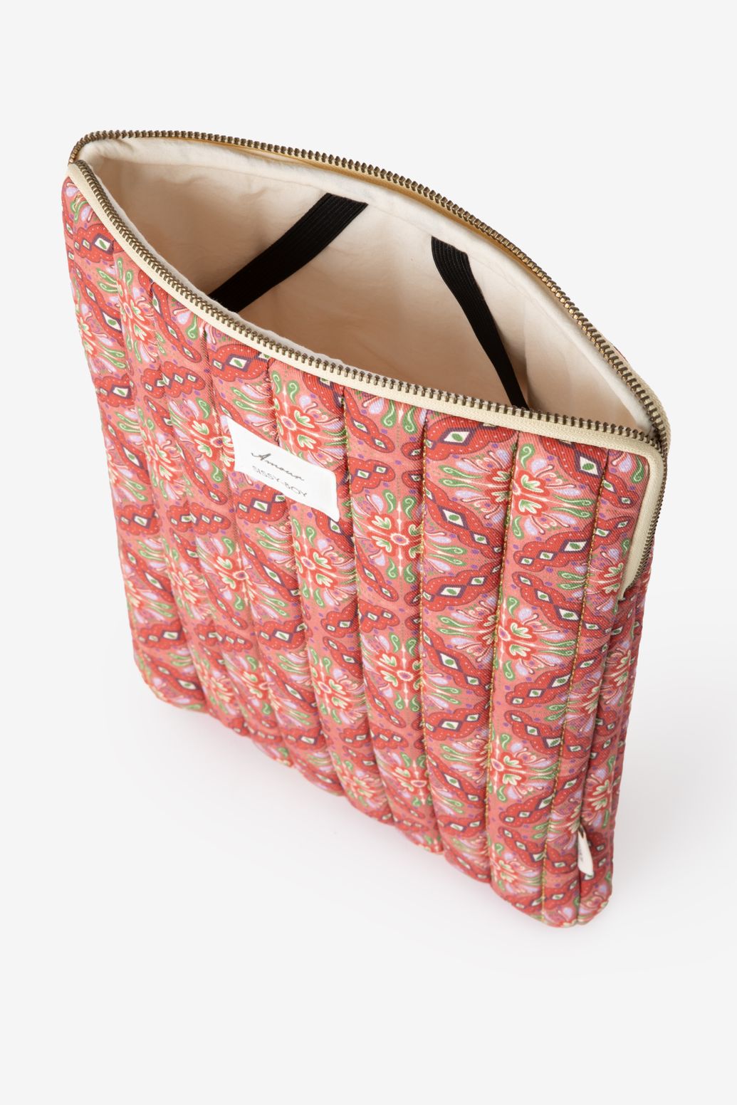 Housse ordinateur portable avec imprimé mosaïque - multicolore