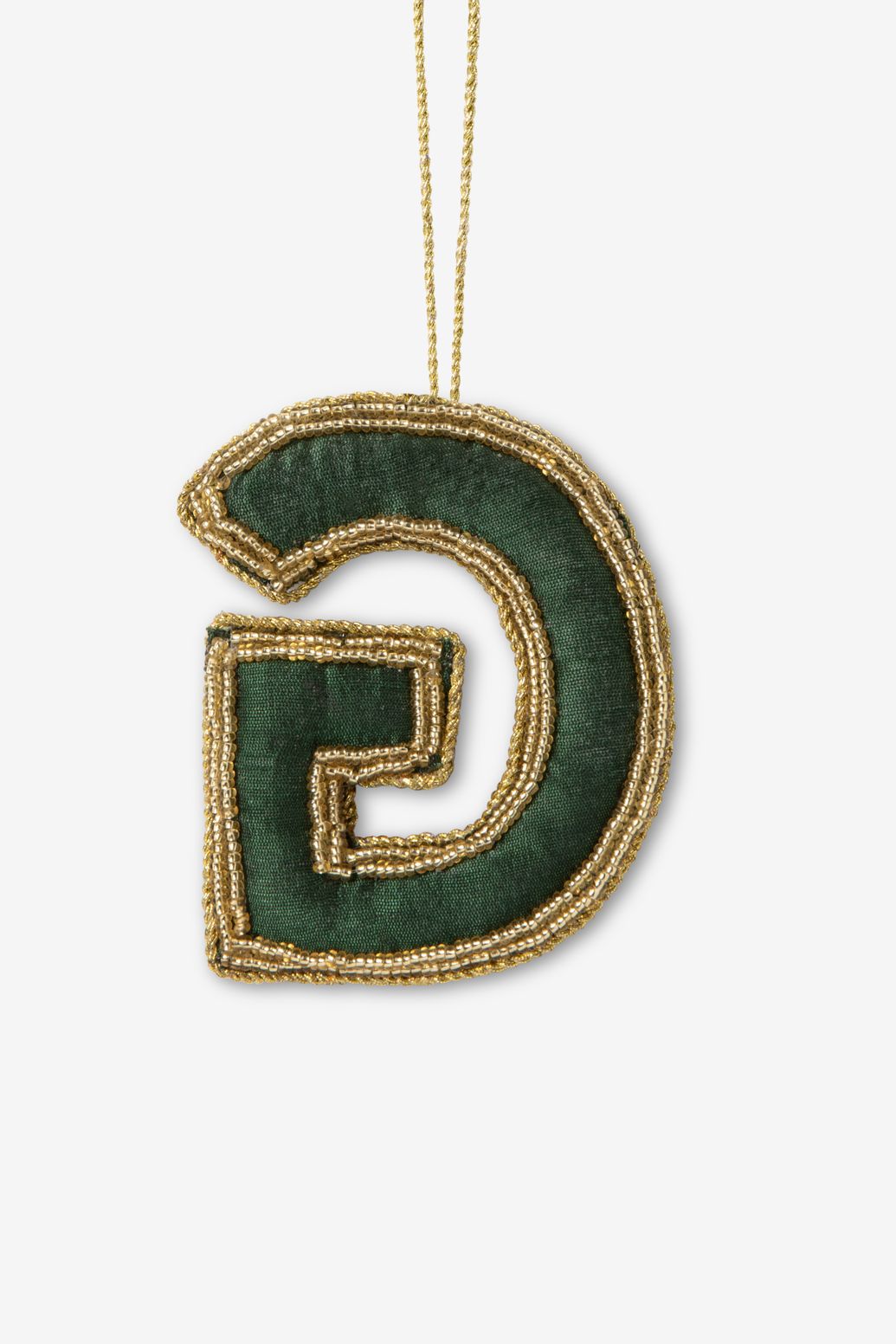 Buchstaben-Weihnachtsornament G