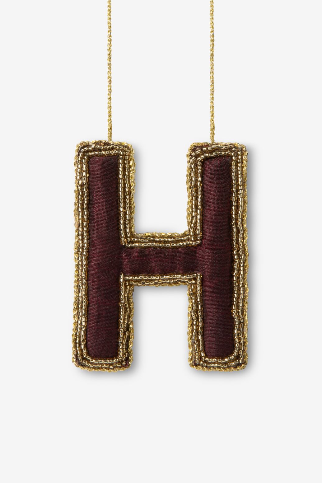 Kersthanger letter H