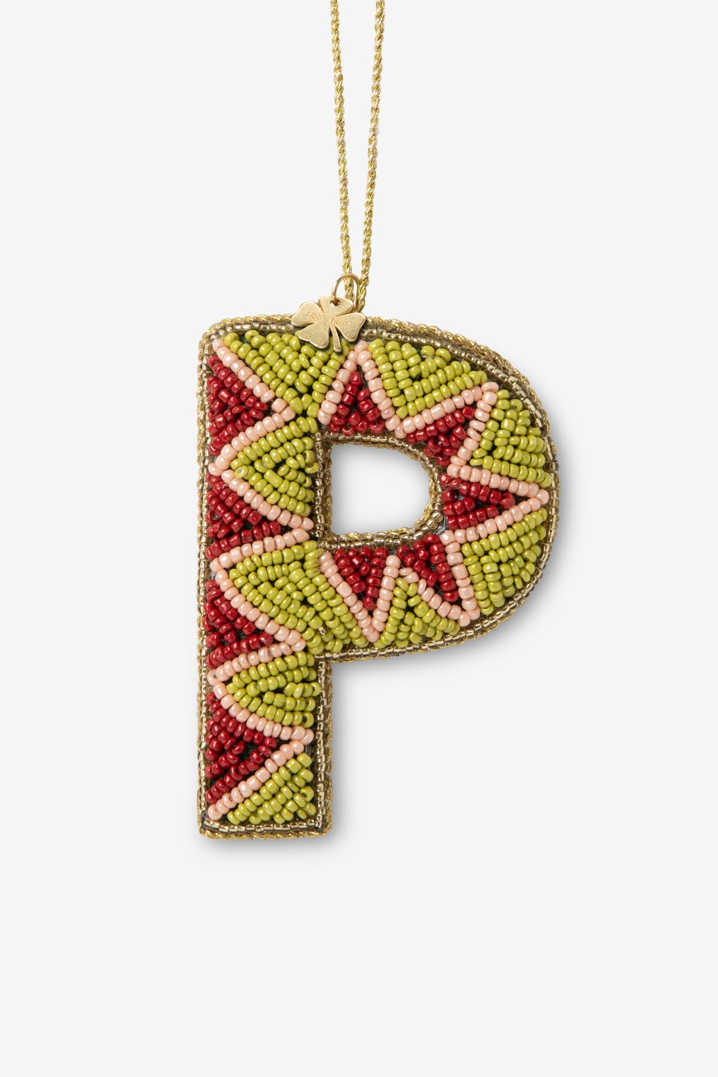 Kersthanger letter P
