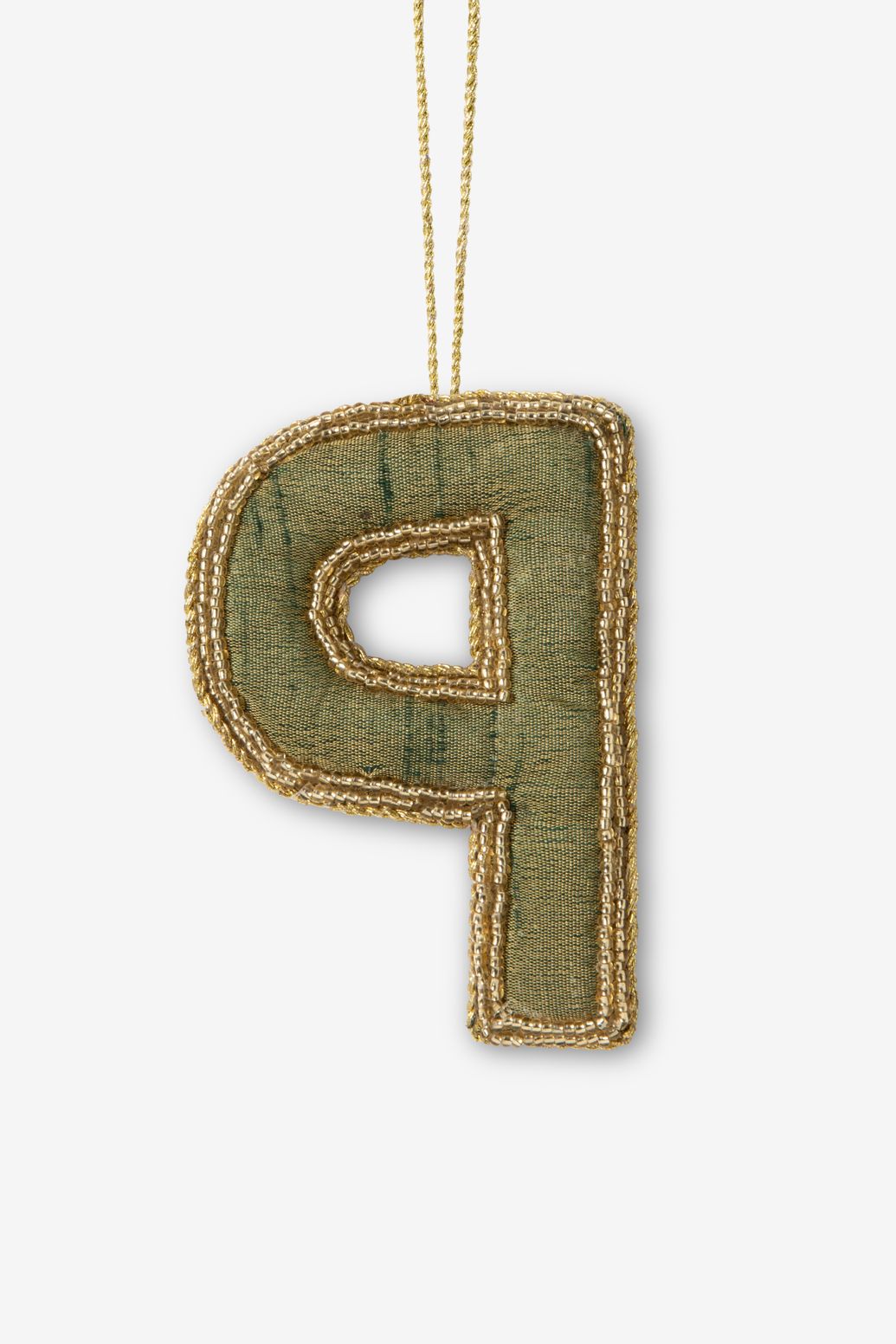 Kersthanger letter P