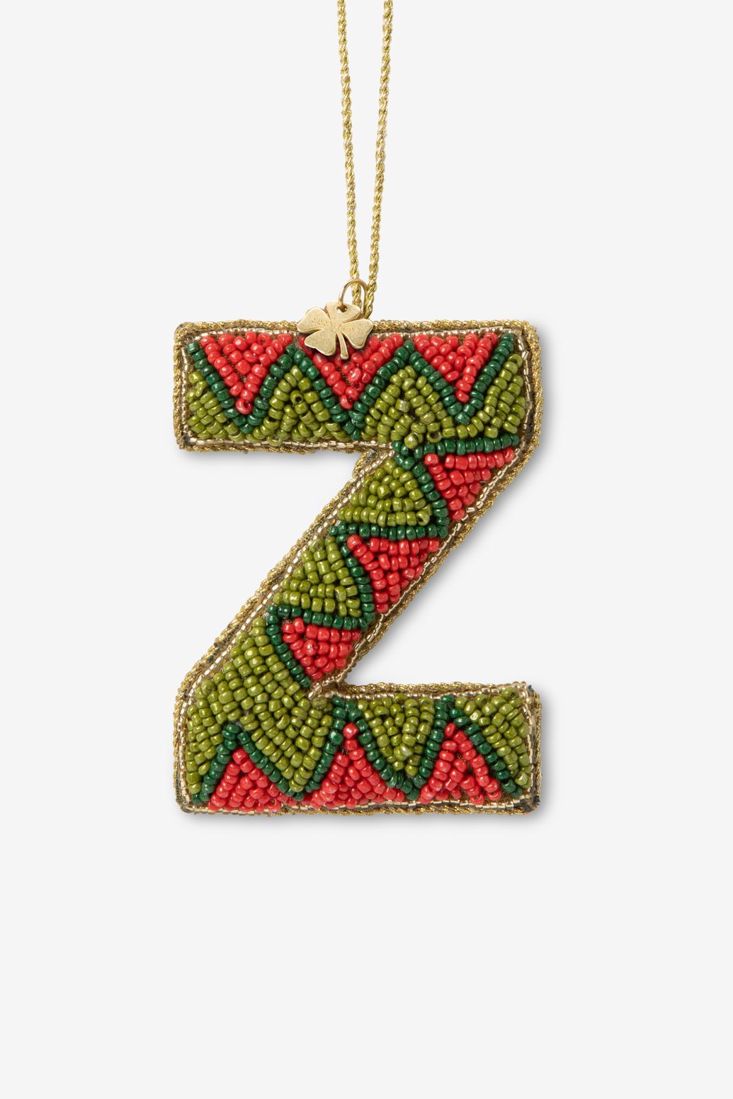 Buchstaben-Weihnachtsornament Z