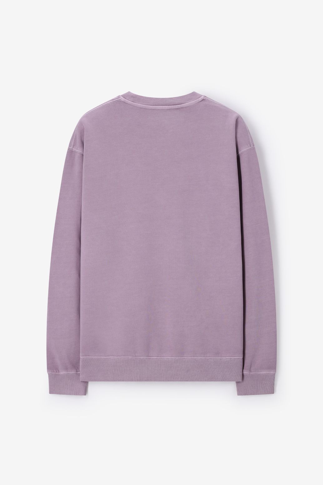 Sweater mit Stickerei - flieder