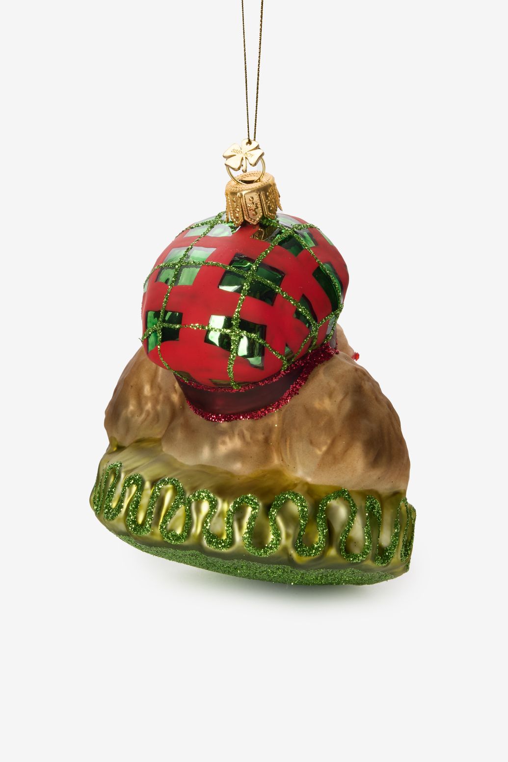 Kerst ornament poedel
