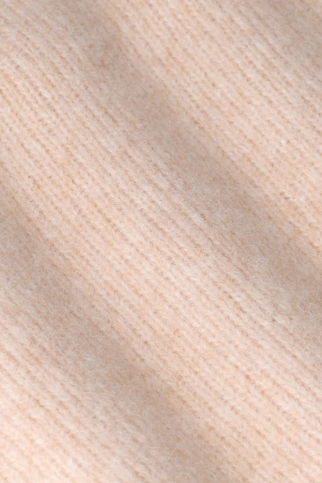 Beige wollen vest